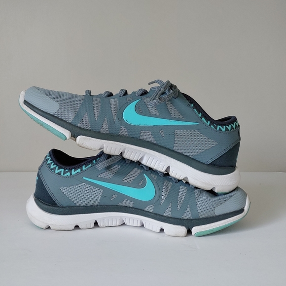 Nike Flex Supreme TR 3 Training Shoe Size 8.5 Blue Grey - Picture 6 of 12